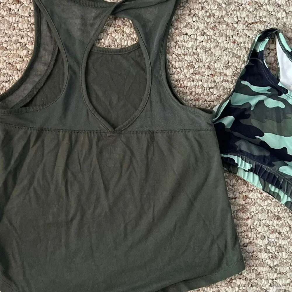 Justice size 7 girls active wear tank top